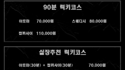 [구리-럭키 스웨디시] 구리시 럭키스웨디시/내상제로/신규오픈/관리사전원20대