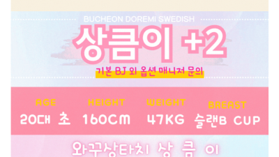 [부천-❤️도레미스웨디시❤️] ❤️20대한국❤️올탈하드❤️실사100%❤️재방율100%❤️만족도100%❤️20…