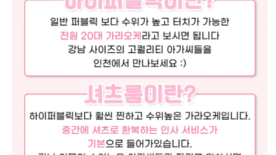 [계산-인천BUNNY강대표] ✴️❤️✅️[[인천버니 노브라셔츠&하퍼 100%실사 마인드극강하드 물고빨고쌉가능…